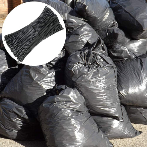 SumDirect 1000Pcs 4 Inch Plastic Twist Ties for Bags, Wire Cable Ties for Plants,Breads,Household and Office Use...