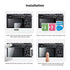 K&F Concept [3pcs Screen Protector & Hot Shoe Cover for Sony NEX 7/NEX 6/NEX 6L/NEX 5/NEX 3N/A6600/A6100/A6400/A6300/A6000/A5000 Camera, Ultra Cle...