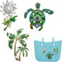 Bling Bogg Bag Charm, Turtle Palm Tree and Daisy Charm for Bogg Bag, Simply Southern, Beach Tote Bag...