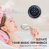 XLEADER Rose Gold Bluetooth Shower Speaker, SoundAngel Mate Certified IPX7 Waterproof Bathroom Speaker with Suction Cup Mic 5W Crystal Sound, 15H ...