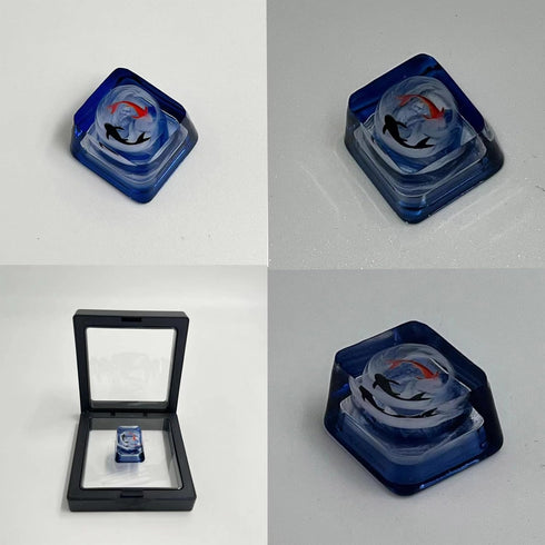 Gaming Resin Artisan Keycaps OEM,ESC keycap,Handmade Resin Custom Keycaps for Cherry MX Switches Gaming Mechanical Keyboard,Gifts for PC Game Love...