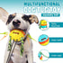 Dog Toys for Aggressive Chewers Interactive Indestructible Puzzle Stimulating Chew Toy Suction Cup Tug of War Enrichment Rope Boredom Busy Self Pl...