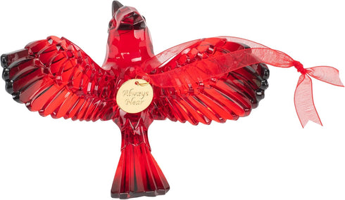 Department 56 Acrylic Christmas Basics Cardinal Bird Hanging Ornament, 3.125 Inch, Red...