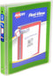 Avery Flexi-View 3 Ring Binder, 1 Inch Round Rings, 1 Chartreuse Green Binder (17608)...