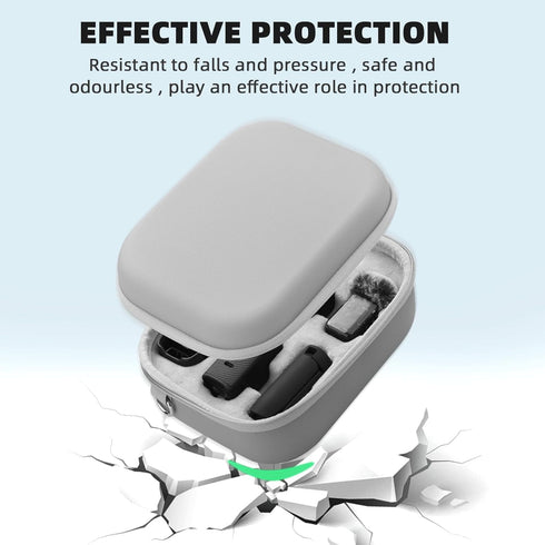 Carrying Case for DJI Osmo Pocket 3 / Creator Combo, PU Hard Shell Storage Bag Portable Protective Case for DJI OSMO Pocket 3 Camera Accessories...