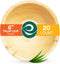 ECO SOUL Palm Leaf Bowls (20, Large 6" (16 Oz) | Round)...