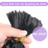 18inch Curly Bulk Hair For Braiding No Weft 75g (1Bundles/Pack) Micro Braiding Quality Synthetic Hair Braiding Extensions For Boho Braids Wet And ...