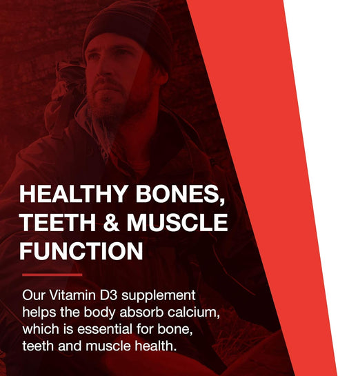 Protocol Vitamin D3 1,000 IU - Bone & Teeth Support* - Dietary Supplement for Immunity & Bone Mineralization* - Non-GMO, Halal, Keto-Friendly - 12...