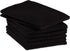 DII Recycled Cotton Kitchen Collection Dishtowel Set, 18x26, Black, 6 Piece...