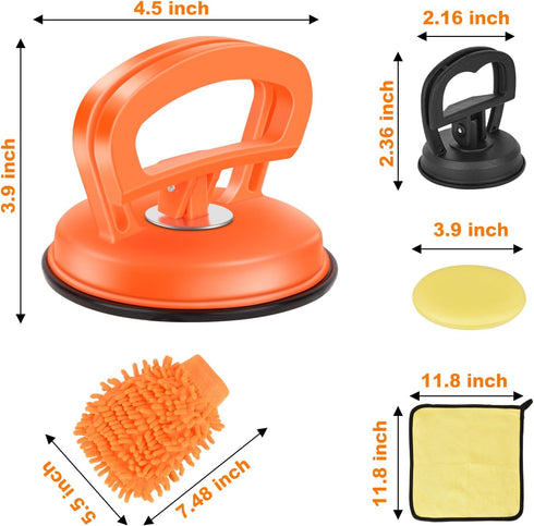 Dent Puller,Car Dent Puller, Car Dent Puller Suction Cup,2 Pack Car Dent Removal Kit Handle Lifter,Suction Cup for Moving glass, Tiles, Mirror...