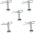 5 PK CMXGZAM241055 Replacement Shear Pins for Craftsman 738-04124 7188389 MTD 738-04155 Shear Pins Snow Blower...