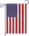 American Flag USA Garden Flag 12x18 Inch Double Sided, Patriotic 4th of July Yard Flag for Independence Day Outdoor House Decorations (1PC,ONLY FL...