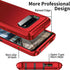 for Galaxy S10 Case,Heavy Duty Shockproof Dust/Drop Poof 3 Layers Full Bady Protection Rugged Cover Case for Galaxy S10,Red/Black...