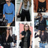 CLARA Women Vintage Western Waist Belt Double Buckle Belt PU Leather Waistband for Jeans Dress...