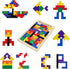 Wooden Blocks Puzzle Brain Teasers Toy?Wooden Puzzle Tangram,Cube 3D Puzzle for Kids?Puzzles for Kids Ages 2-8, Montessori Kids Educational Puzzle...