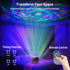 Starlight Projector, Space Projector for Bedroom with Barred Spiral Galaxy Built-in Bluetooth, Space Projector with Timer, Gifts for Christmas, Bi...