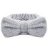 Spa Headband, Bowknot Hair Bands Makeup Headbands Women Coral Fleece Elastic Headband Washing Face Hair Wrap for Washing Face Shower Sports Beauty...