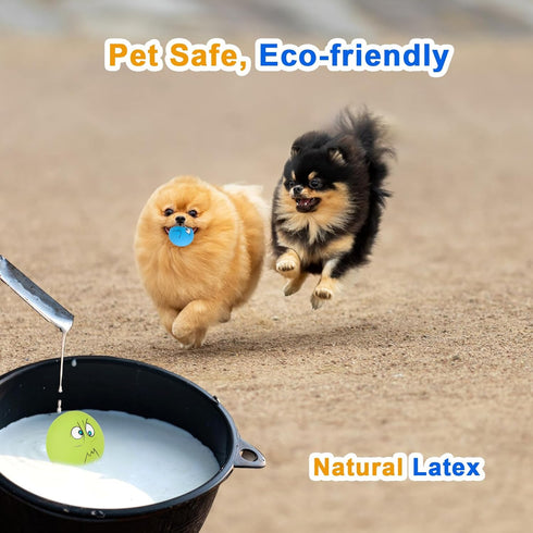 Dog Squeaky Toys Latex Squeaky Dog Balls for Small Puppy Chewing Rubber Soft Fun Emoji Dog Balls for Corgi Pet Dogs (6 PCS)…...