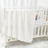 Baby Receiving Blanket for Boys Girls Knit Neutral Swaddle Blankets Soft Lightweight Crib Stroller Blankets for Newborn Infant Toddlers White 30 x...