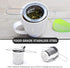Tea Infuser,Stainless Steel Tea Steeper Fine Mesh Filters, Large Capacity Tea Strainer With Folding Handle And Lid,Hanging On Teapots Mugs Cups To...
