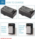 BM Premium MH-23 Replacement EN-EL9, EN-EL9A Battery Charger for Nikon D5000, D3000, D60, D40x & D40 Digital SLR Cameras...