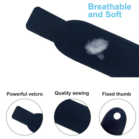 2 Pack Wrist Brace For Arthritis Pain and Support For Carpal Tunnel Relief,Tendonitis,Pain Relief-Adjustable?Wrist Brace Left or Right Hand - Fits...