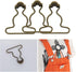 12Pcs Suspender Clips Dungaree Overall Buckles Matal Overall Clasp Replacement 1.5 Inch Overall Clips...