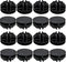 16 Pcs Black Plastic Connector, Wire Grid Cube Connector for Modular Closet Storage Organizer and DIY Wire Cube Storage Unit...