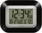 La Crosse Technology WT-8005U-B-INT Atomic Digital Wall Clock with Indoor Temperature, Black,...