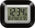 La Crosse Technology WT-8005U-B-INT Atomic Digital Wall Clock with Indoor Temperature, Black,...