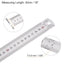 3pcs Stainless Steel Ruler 40cm/16" Length x 1/28" Thick x 1-1/7" Wide Inch and Metric Straight Edge Measuring Tools for Woodworking Painting Craf...