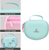 Hard Travel Case for Riwbox CT-7 CT-7S / iClever HS01 / FosPower Cat Ear LED Light Kids Wireless Headphones, Protective Carrying Storage Bag (Pink...
