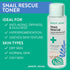 Peach Slices | Snail Rescue Blemish Busting Toner | 95% Snail Mucin | Pore Cleaner | Hydrates & Balances | Korean Skin Care | CICA | Hyaluronic Ac...