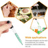 Eye Dropper for Essential Oils, Pipettes Dropper with Black Rubber Head, Calibrated Thick Glass Medicine Dropping Pipettes, 1ml Dropper Measurer, ...