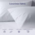 California Design Den Luxuriously Soft 600 Thread Count 100% Cotton King Size White Pillowcase Set of 2, Fits King Pillows...