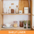 Bloss Clear Shelf Liner Non Adhesive Kitchen Drawer and Cabinet Liners Washable Cupboard Liner for Shelves,Refrigerator,Dresser 17.7 x 78.7 Inch...