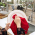 joybest Cotton Kitchen Towels, 4-Pack Waffle Weave Ultra Soft Absorbent Dish Towels Quick Drying Kitchen Dish Cloths, 18 in x 28 in, Red...