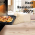 Oven Mitts and Pot Holders 4 Sets, Heat Resistant 500 ? Oven Mitt and Pot Holder, Oven Glove&Potholders with Non-Slip Silicone Surface,Kitchen Ess...