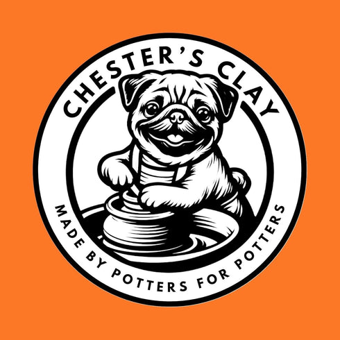 Chester’s Clay - Black Underglaze Pencil - Pottery Glaze for Ceramic Bisque, Greenware and Bone Dry Pieces - Sharpens to a Fine Point - Complete w...