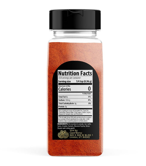 GranAroma Caribbean Sazón, 12 oz, Chicken & Rice, Flavorful Seasoning Blend, Caribbean Cuisine...