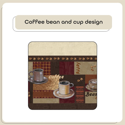 Achim Home Furnishings - CFTS36BW12 Coffee Tier and Swag Window Treatment Set, 57" x 36", Brown...