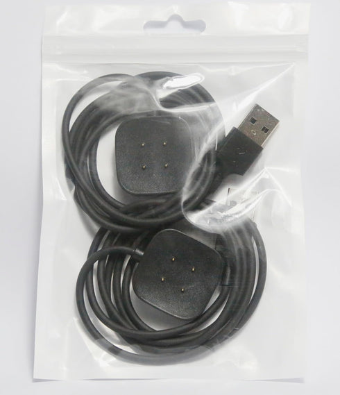 Bicmice Compatible with Fitbit Sense & Versa 3 Charger Replacement Charging Cable Dock for Sense 2,Sense,Versa 4,Versa 3 Smartwatch 3.3Ft USB Magn...