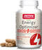 Jarrow Formulas Energy Optimizer with Cordyceps, Reishi, Lions Mane, Shiitake, King Trumpet, and Turkey Tail Mushrooms, Dietary Supplement with As...