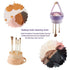 3 in 1 Silicone Makeup Brush Cleaner Bowl, Make up Brush Cleaner Mat with Makeup Brush Drying Holder and Comestic Brush Organizer, Paint Brush Cle...