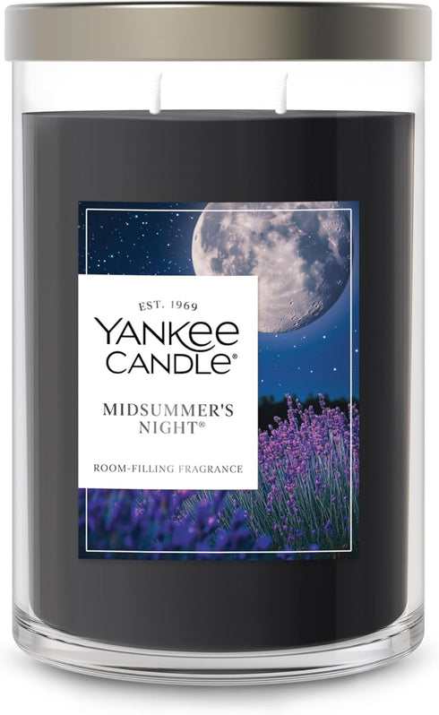 Yankee Candle Large Tumbler Scented Candle with up to 80 Hour Burn Time, Premium Plant Wax Blend for Consistent Burn, 20 oz Tumbler Candle with Ro...