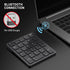 havit Bluetooth Number Pad Wireless Numeric Keypad Numpad 26 Keys Portable Mini Financial Accounting Rechargeable Numeric Pad for Laptop Desktop, ...