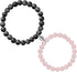EIELO 4Pcs Couples Bracelet Necklace Set Matching His and Hers Promise Love Heart Pendant Necklace Bracelet for Couples Long Distance Relationship...