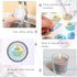 Holographic Candle Warning Labels Candle Jar Container Stickers Wax Melting Safety Stickers for Jars Tins Containers Making Supplies(240 Pieces)...