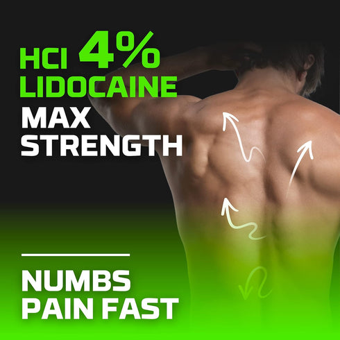 Dragon Maximum Strength Pain Relief Numbing Cream with Lidocaine, 2.7 Ounce...