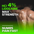 Dragon Maximum Strength Pain Relief Numbing Cream with Lidocaine, 2.7 Ounce...